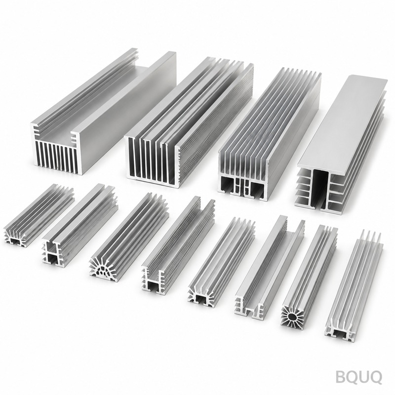 Custom Aluminum Extrusion Heat Sink Profiles | Pre