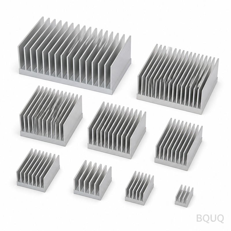 BQUQ Bonded Fin Aluminum Heatsink | Precision CNC,