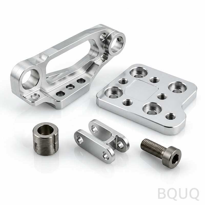 BQUQ CNC Machined Aerospace Parts Aluminum Titaniu