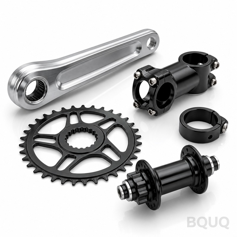 BQUQ CNC Machined Bicycle Parts Aluminum | Precisi
