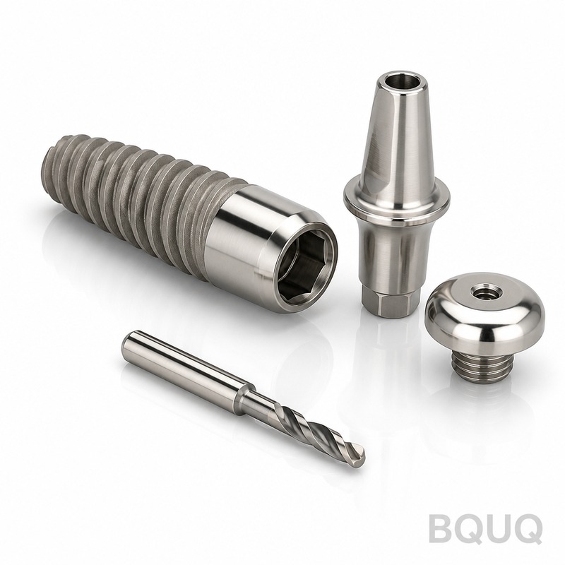 Cnc Machined Dental Implant Parts | BQUQ Precision