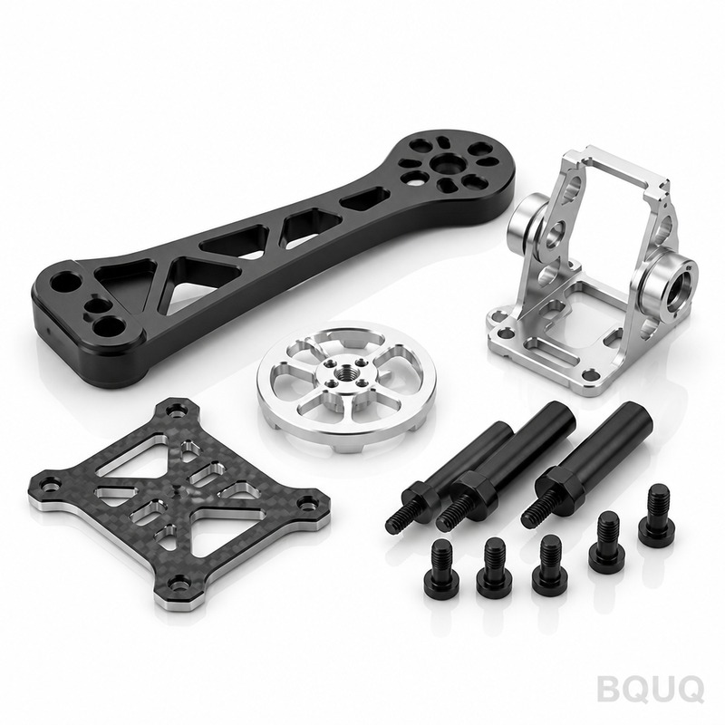 Custom CNC Machined Drone Parts Aluminum