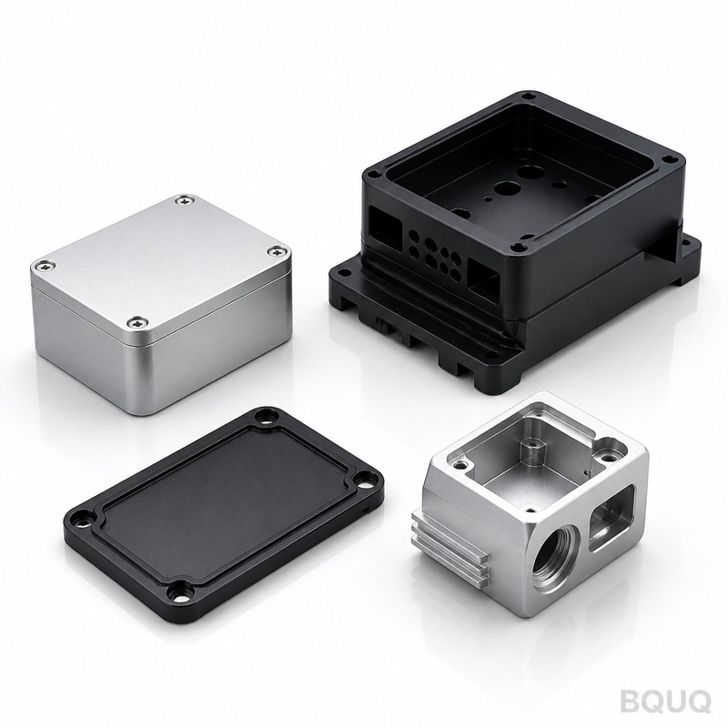 BQUQ CNC Machined Electronics Enclosure Housings | Precision Manufacturing