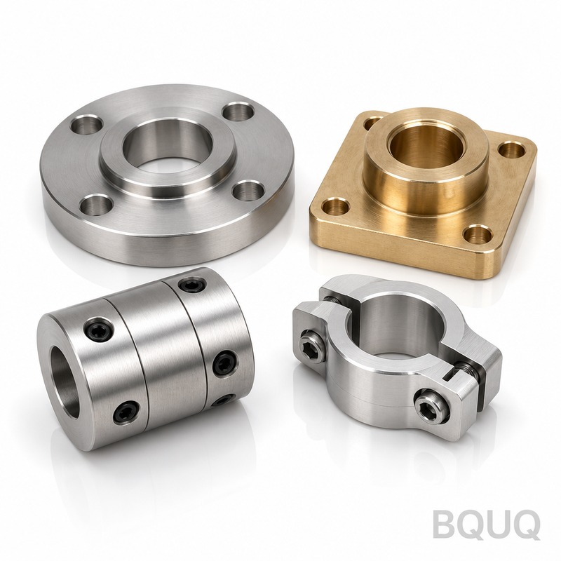 BQUQ CNC Machined Precision Flanges Couplings | Ze
