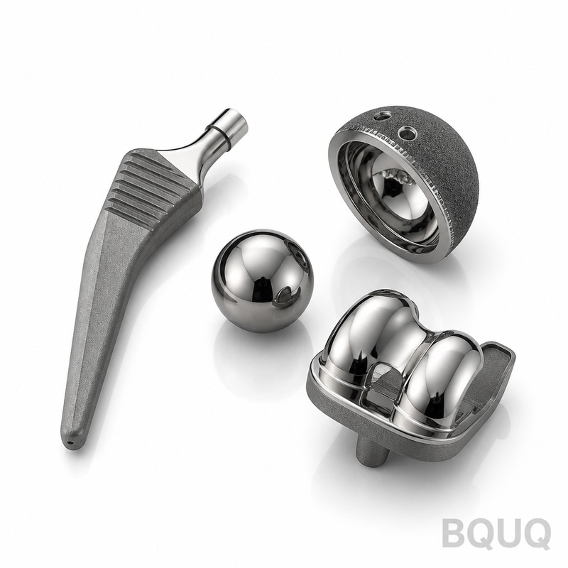 BQUQ CNC Machined Prosthetic Joint Components – 5 