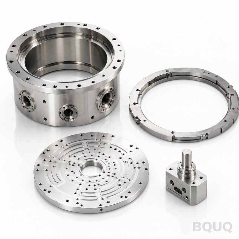 BQUQ CNC Machined Semiconductor Chamber Parts, Pre