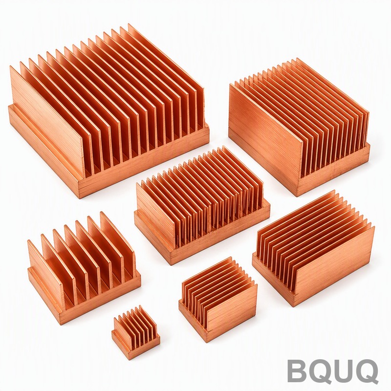 Copper Skived Fin Heatsink Collection | BQUQ Preci