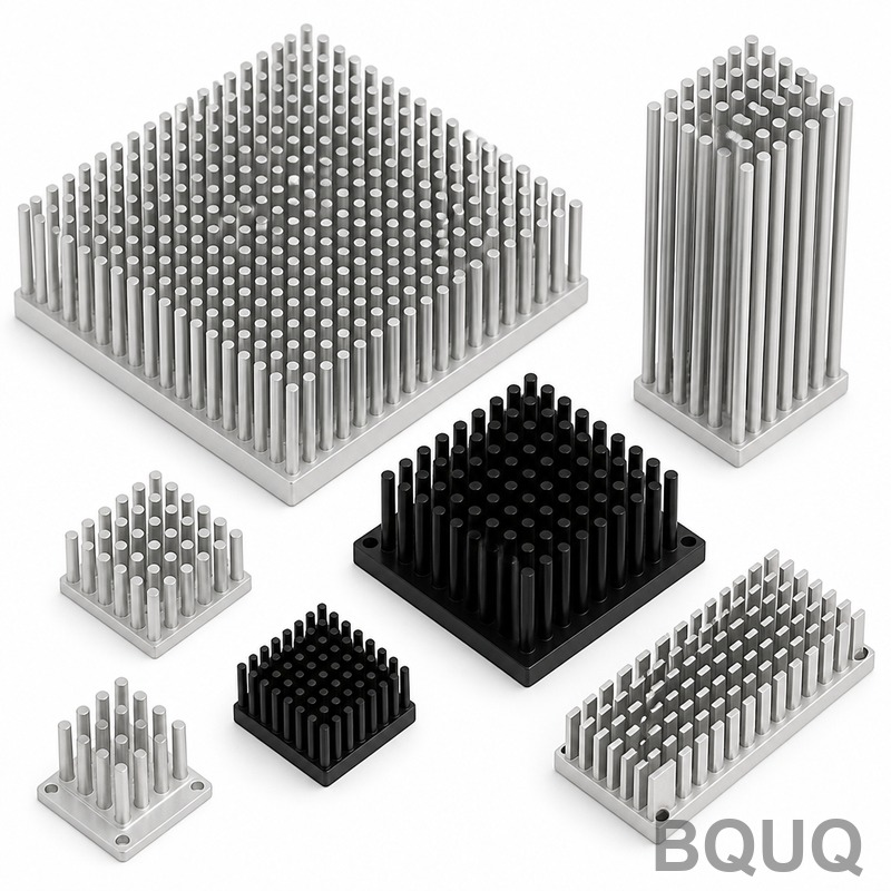 BQUQ Pin Fin Precision Machined Heatsink Collectio