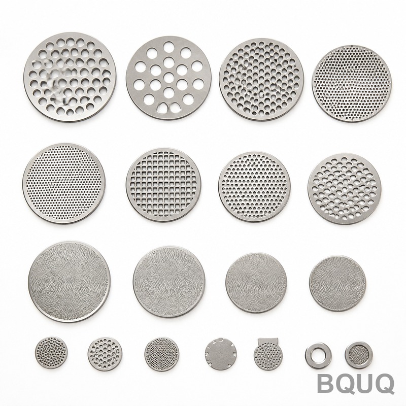 Precision Stamped Micro Filter Screens Collection 