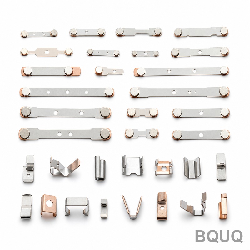 BQUQ Precision Stamped Relay Contact Reeds Collection | 0.005mm Tolerance