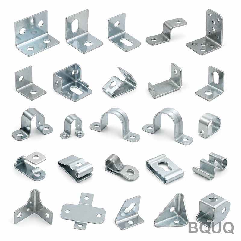 Zinc Plated Stamped Brackets Clips Collection | Pr
