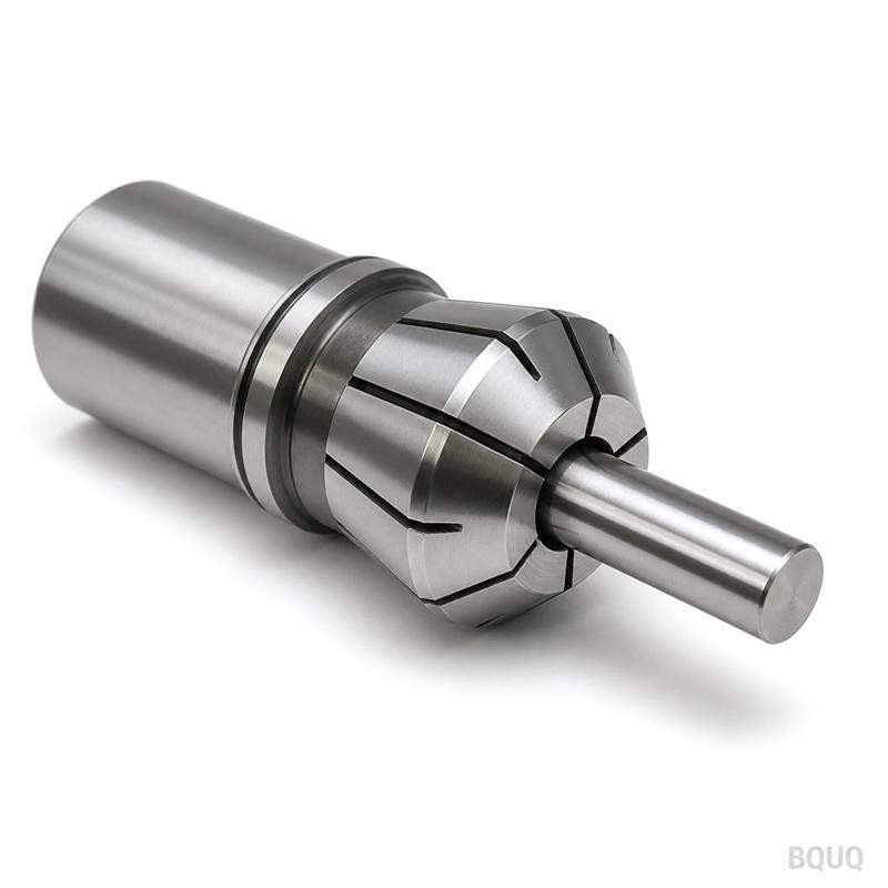 BQUQ CNC Machined Auto Lathe 28 Type Collet – Precision Round Bar Stock Gripping