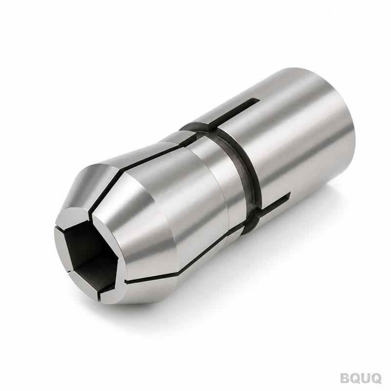 BQUQ CNC Machined Auto Lathe 32 Type Hex Bore Spring Collet