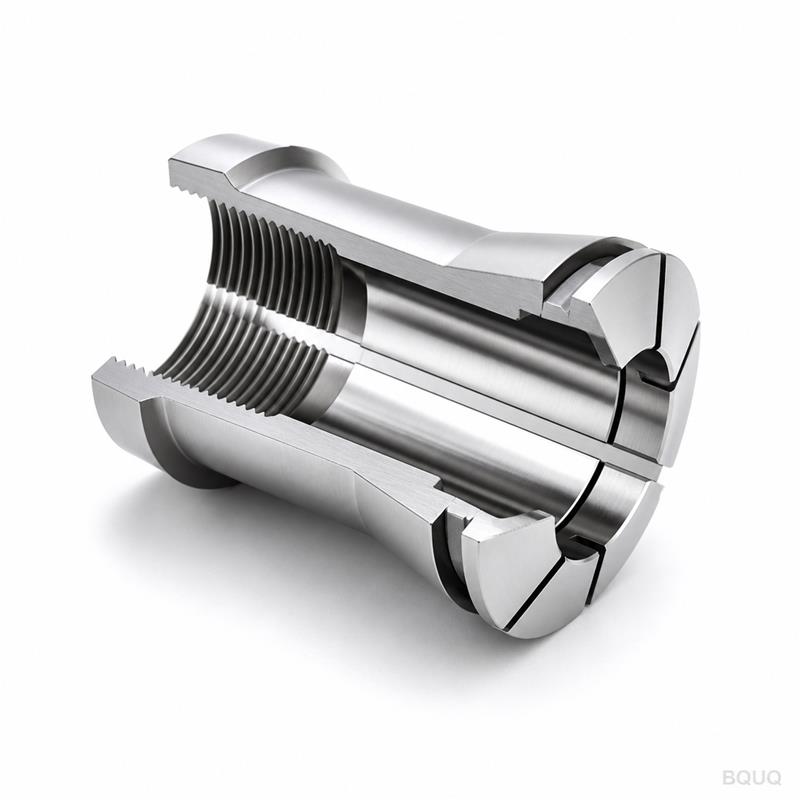 BQUQ CNC Machined Auto Lathe 36 Type Collet Cutaway View | Precision Manufacturing