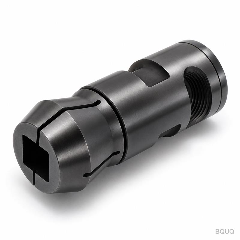 BQUQ CNC Machined Auto Lathe 46 Type Square Bore Quenched Collet