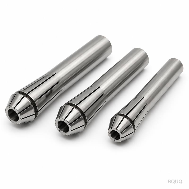BQUQ CNC Machined Auto Lathe Extended Collet Series | Precision Runout Control