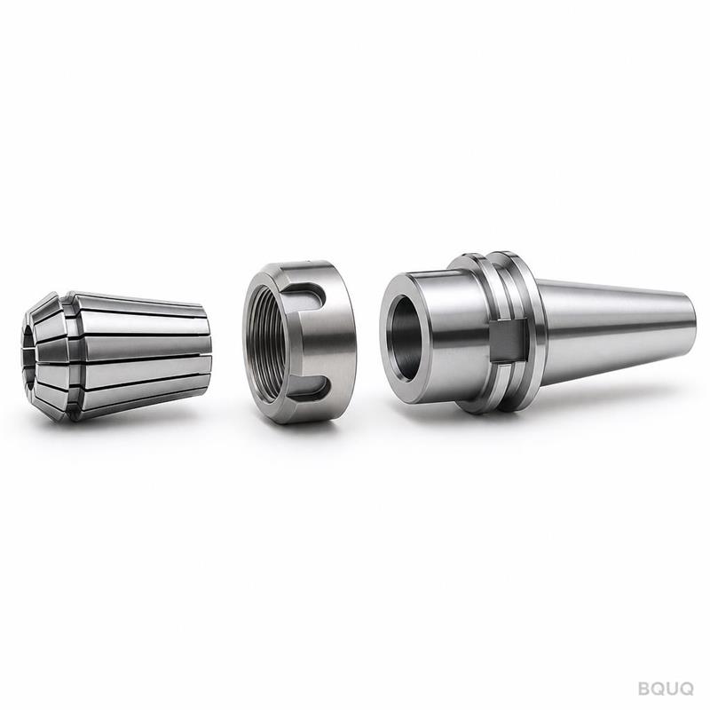 BQUQ CNC Machined ER Collet Chuck Disassembled Par
