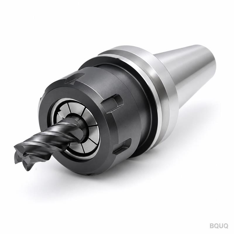 Custom CNC Machined ER40 Spring Collet Chuck for E