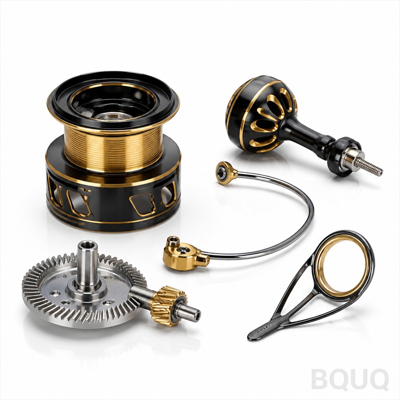 Custom CNC Machined Fishing Reel Parts | Precision