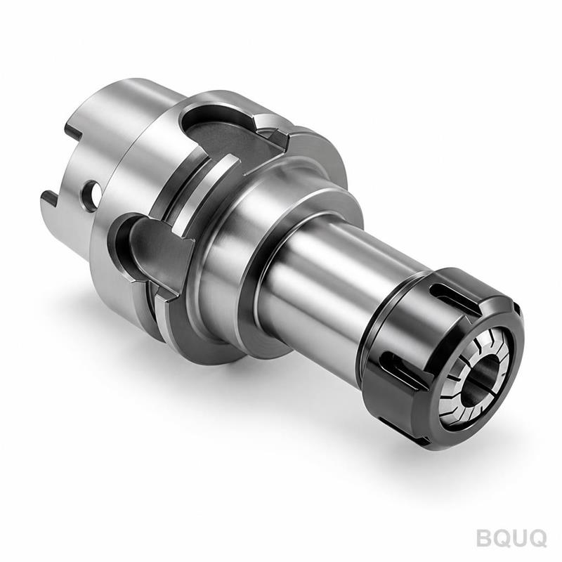BQUQ CNC Machined HSK63A ER Collet Chuck Tool Holder for Precision Manufacturing