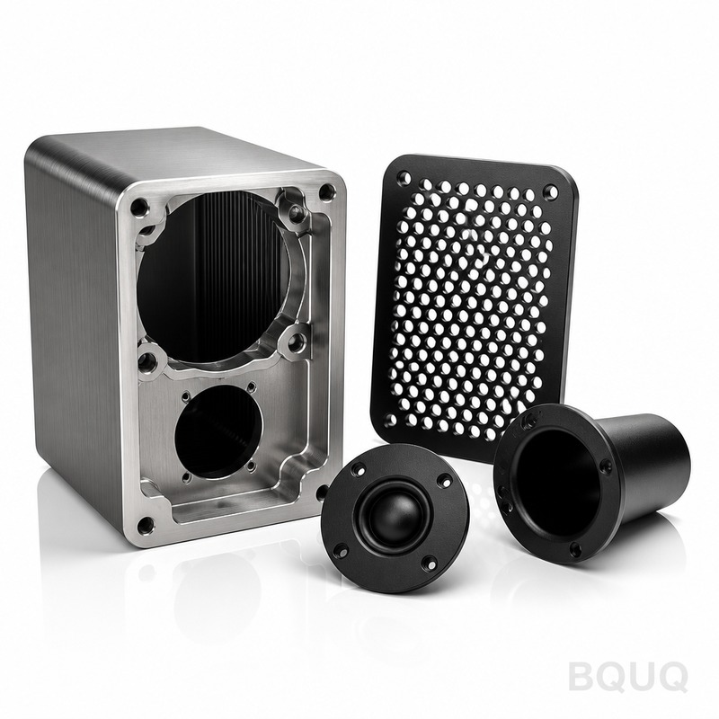 Cnc Machined Speaker Housing Parts | BQUQ Precisio