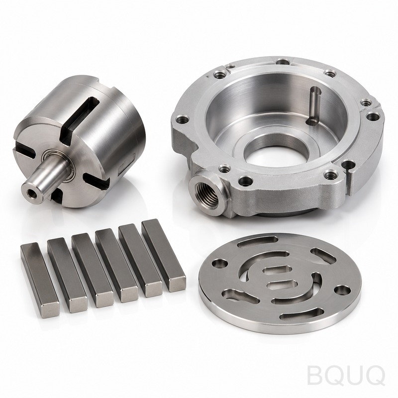 Cnc Machined Vacuum Pump Parts | BQUQ Precision Ma