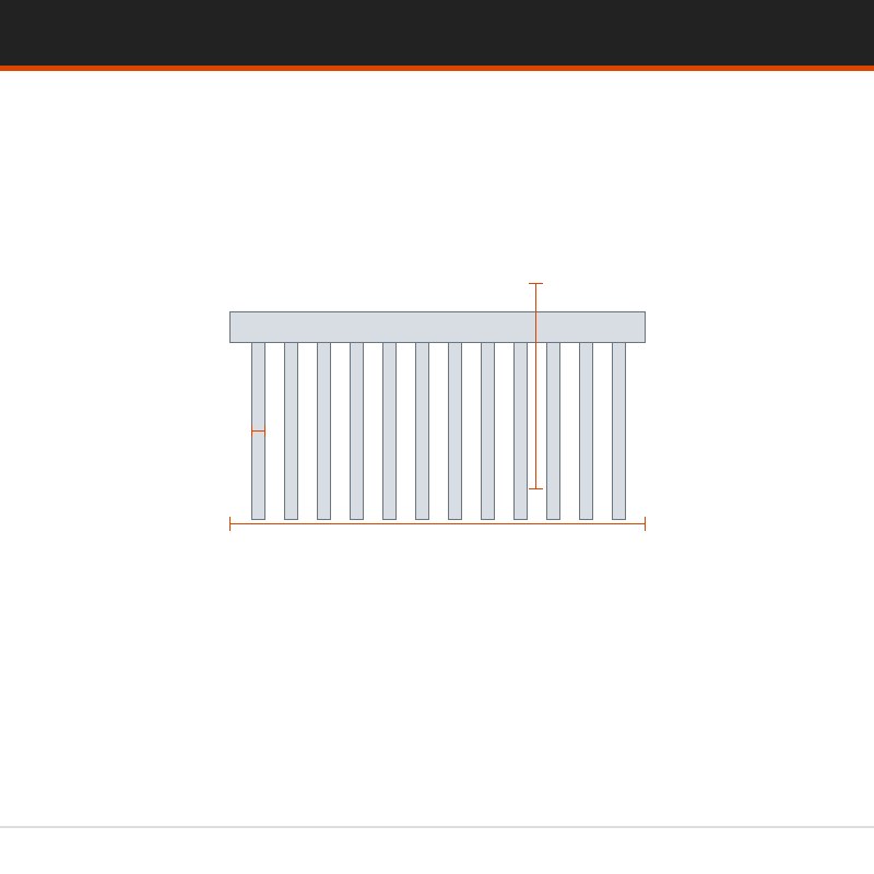 aluminum heat sink for seeed studio xiao