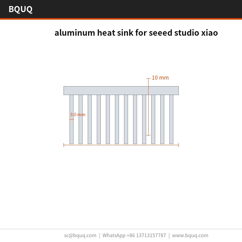 aluminum heat sink for seeed studio xiao