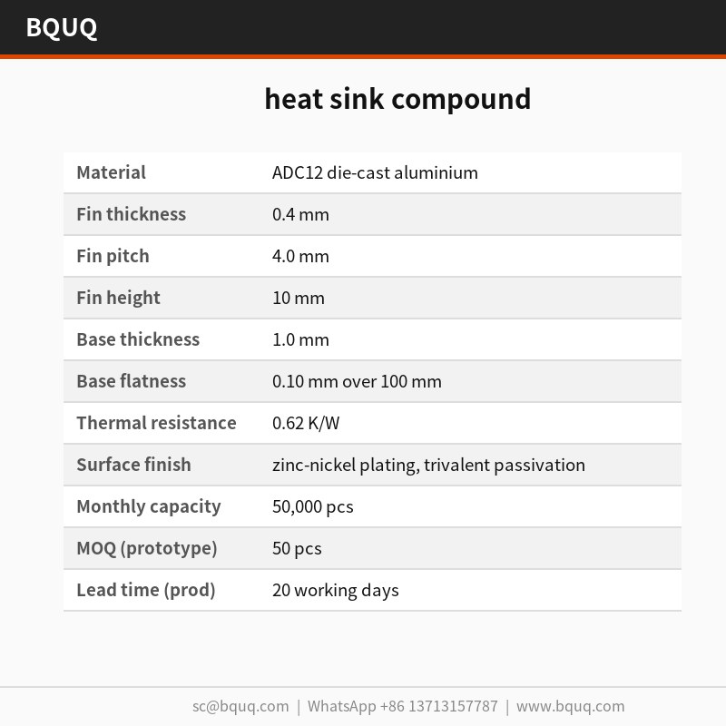 heat sink compound