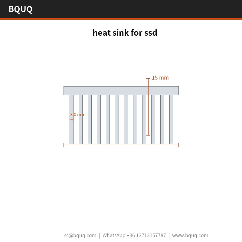 heat sink for ssd