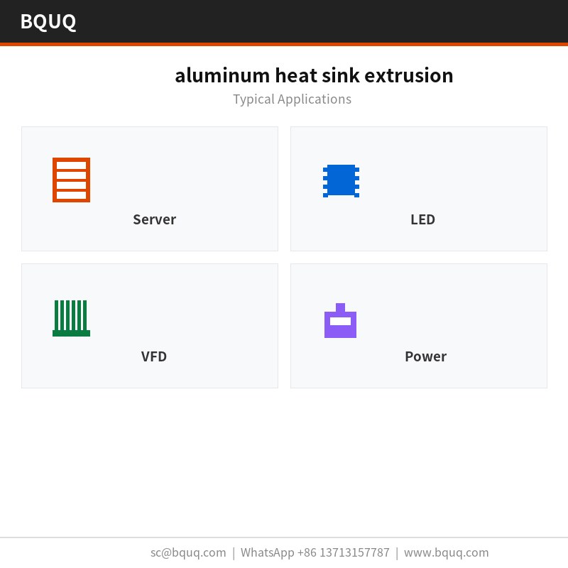 aluminum heat sink extrusion