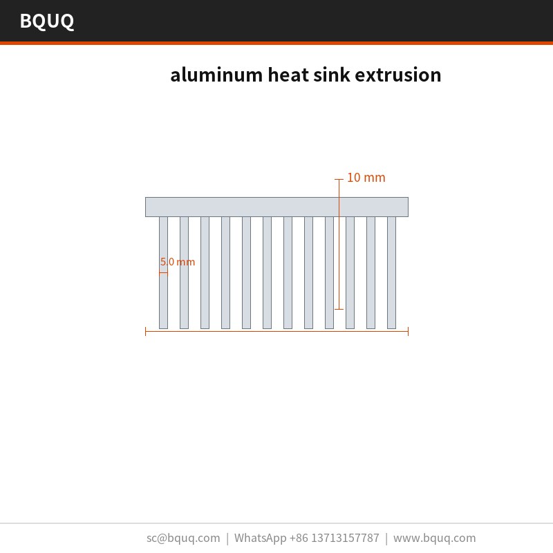 aluminum heat sink extrusion