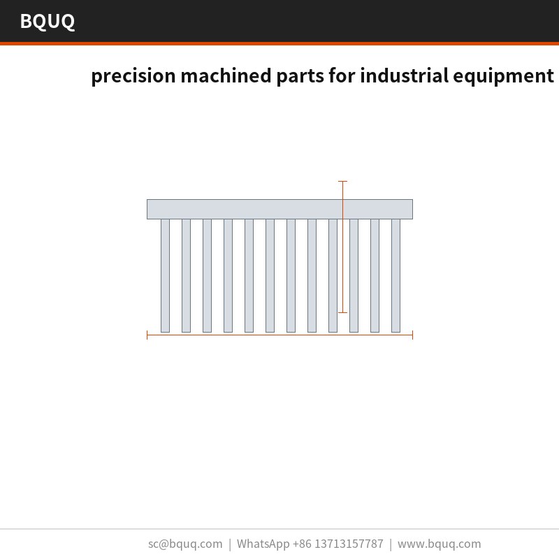precision machined parts for industrial equipment