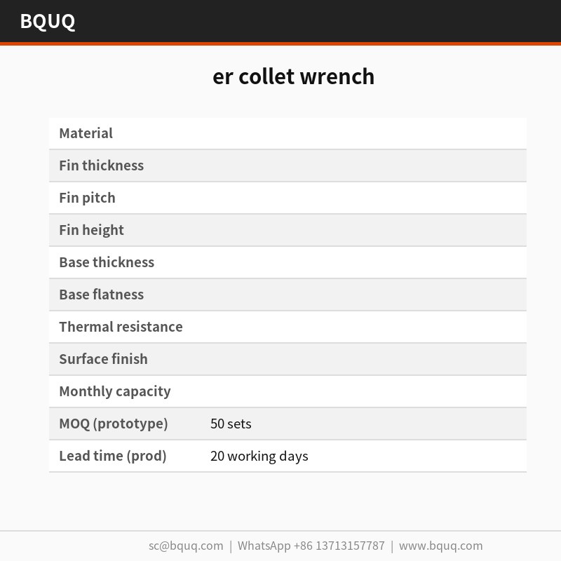 er collet wrench