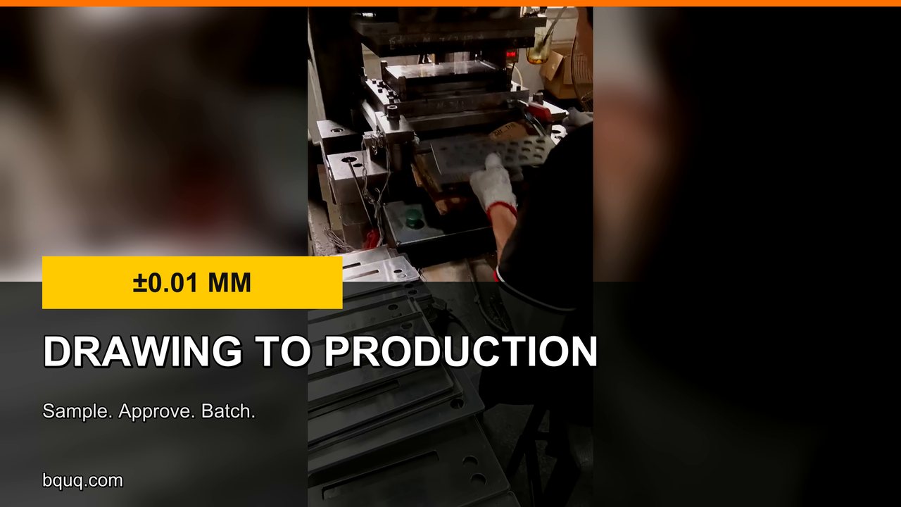 From Drawing to Production | Custom Stamped Parts, Sample Then Batch