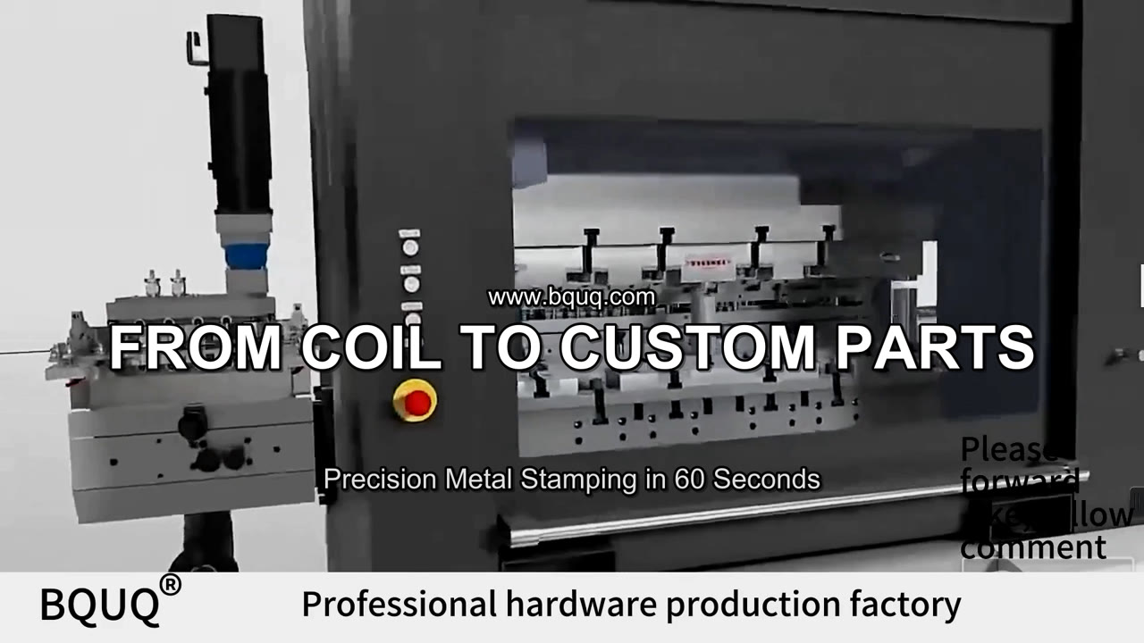 Metal Stamping in 60 Seconds: From Steel Coil to Precision Part